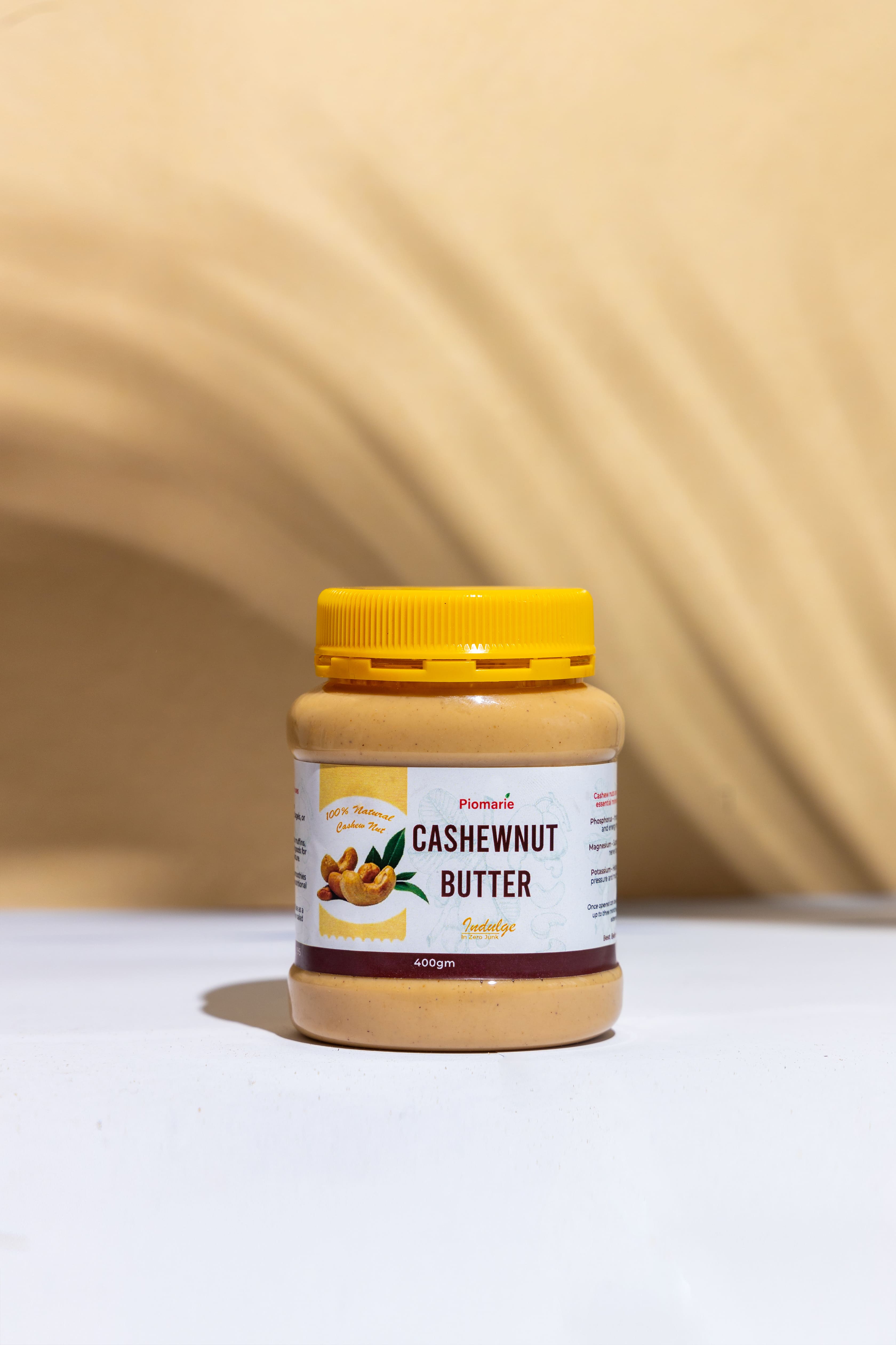 Piomarie Cashew Nut butter - Product Shoot
