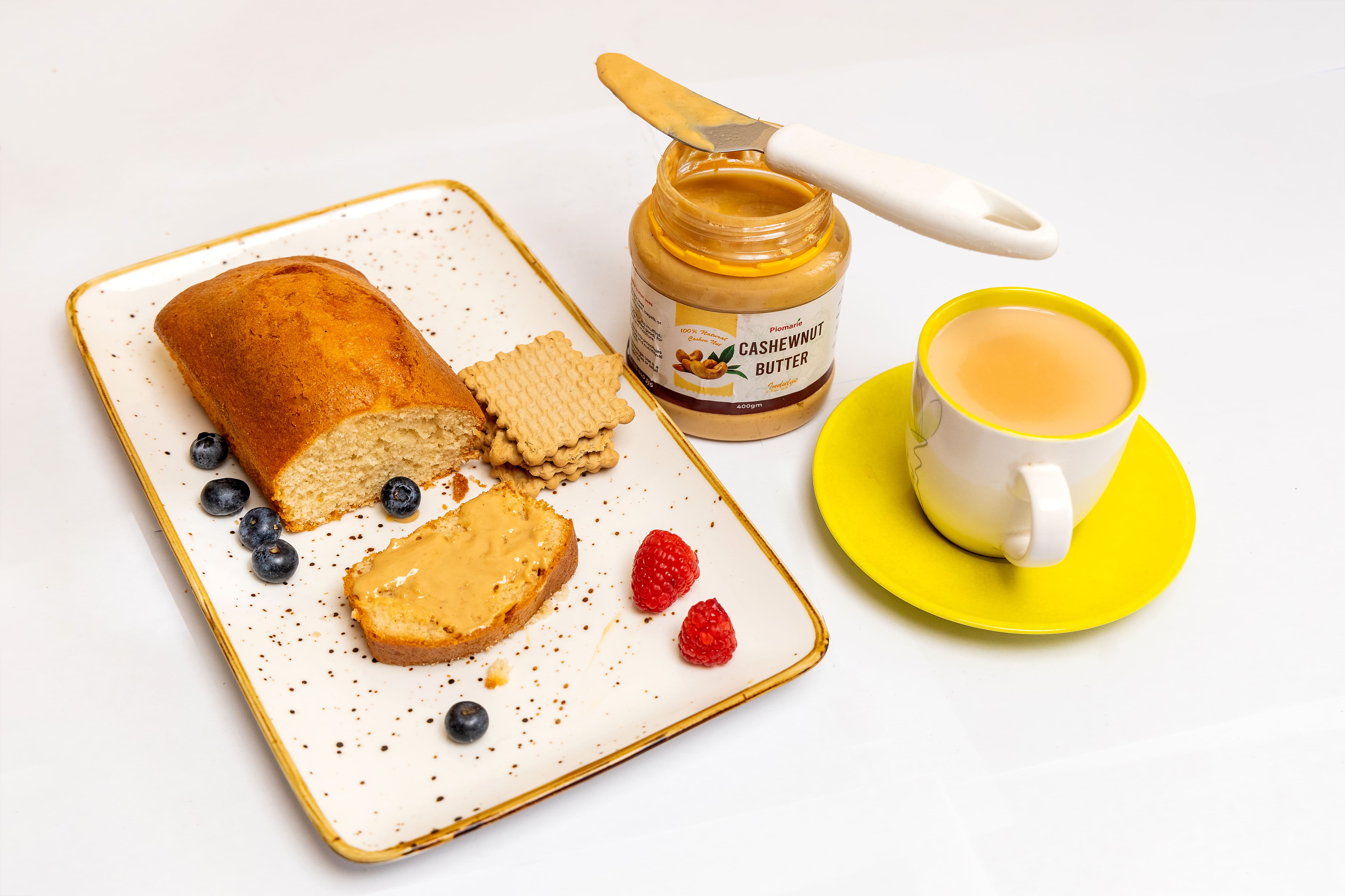 Piomarie Cashew Nut butter - Product Shoot