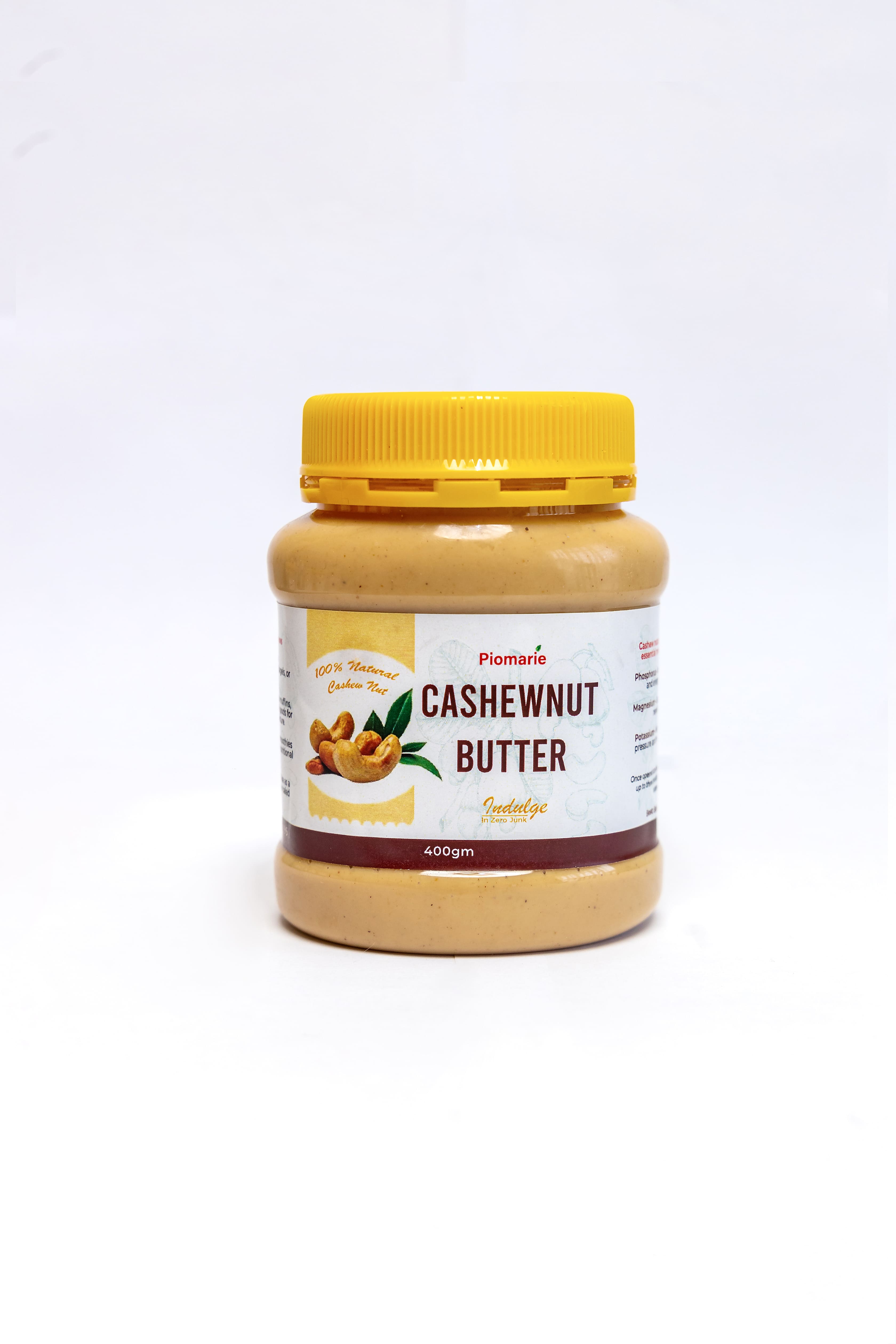 Piomarie Cashew Nut butter - Product Shoot