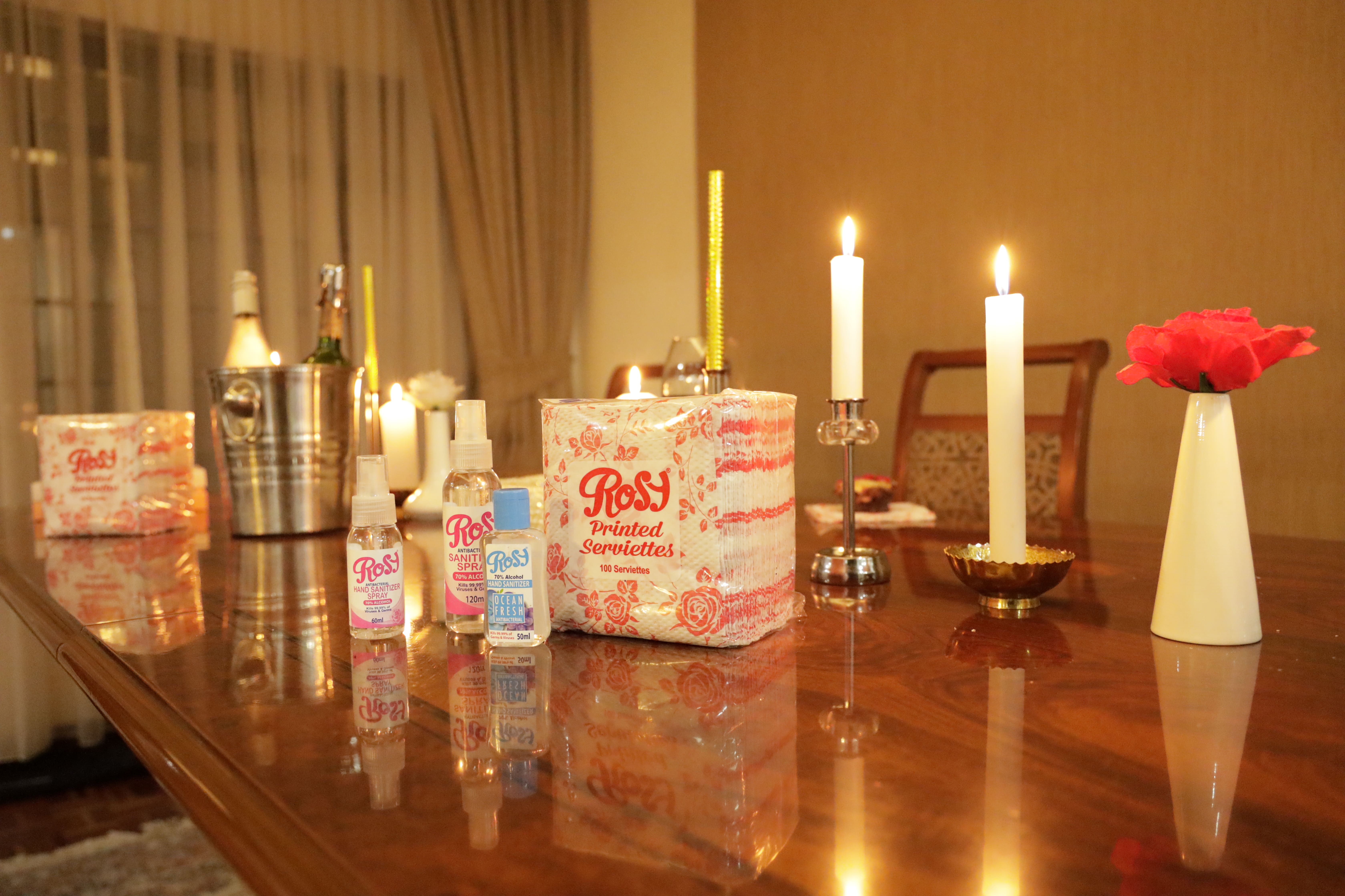 Rosy Tissue - Product Shoot