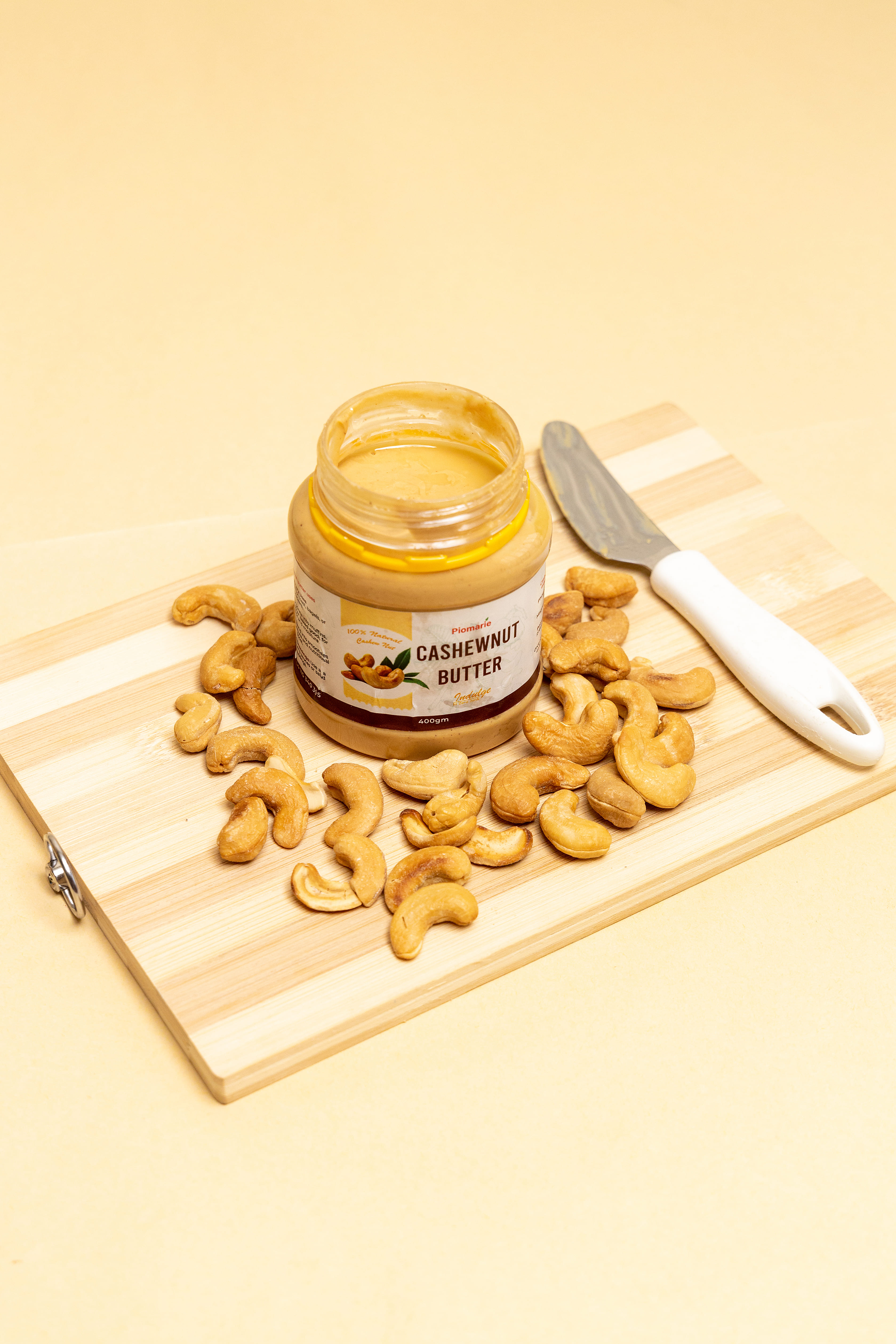 Piomarie Cashew Nut butter - Product Shoot