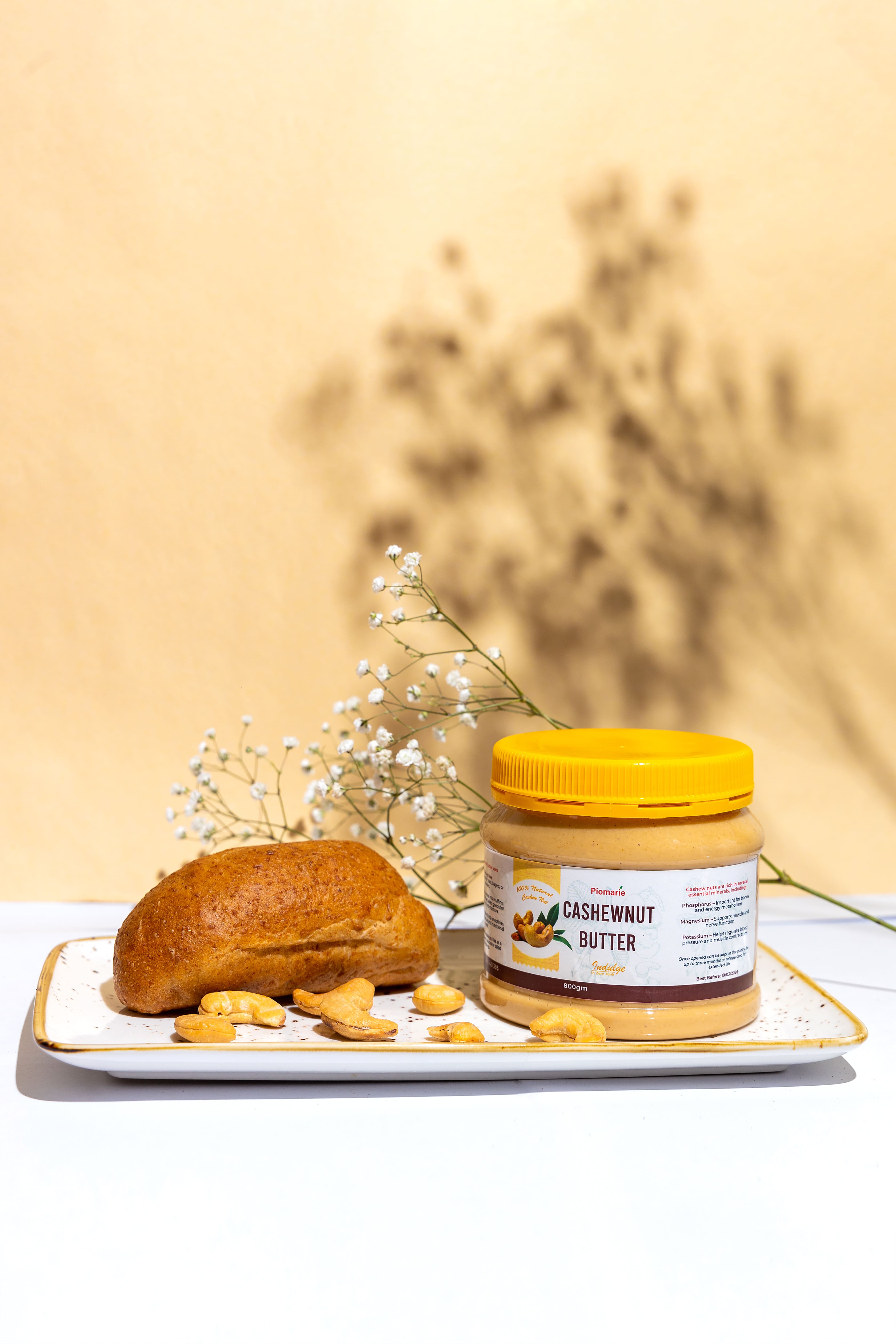 Piomarie Cashew Nut butter - Product Shoot
