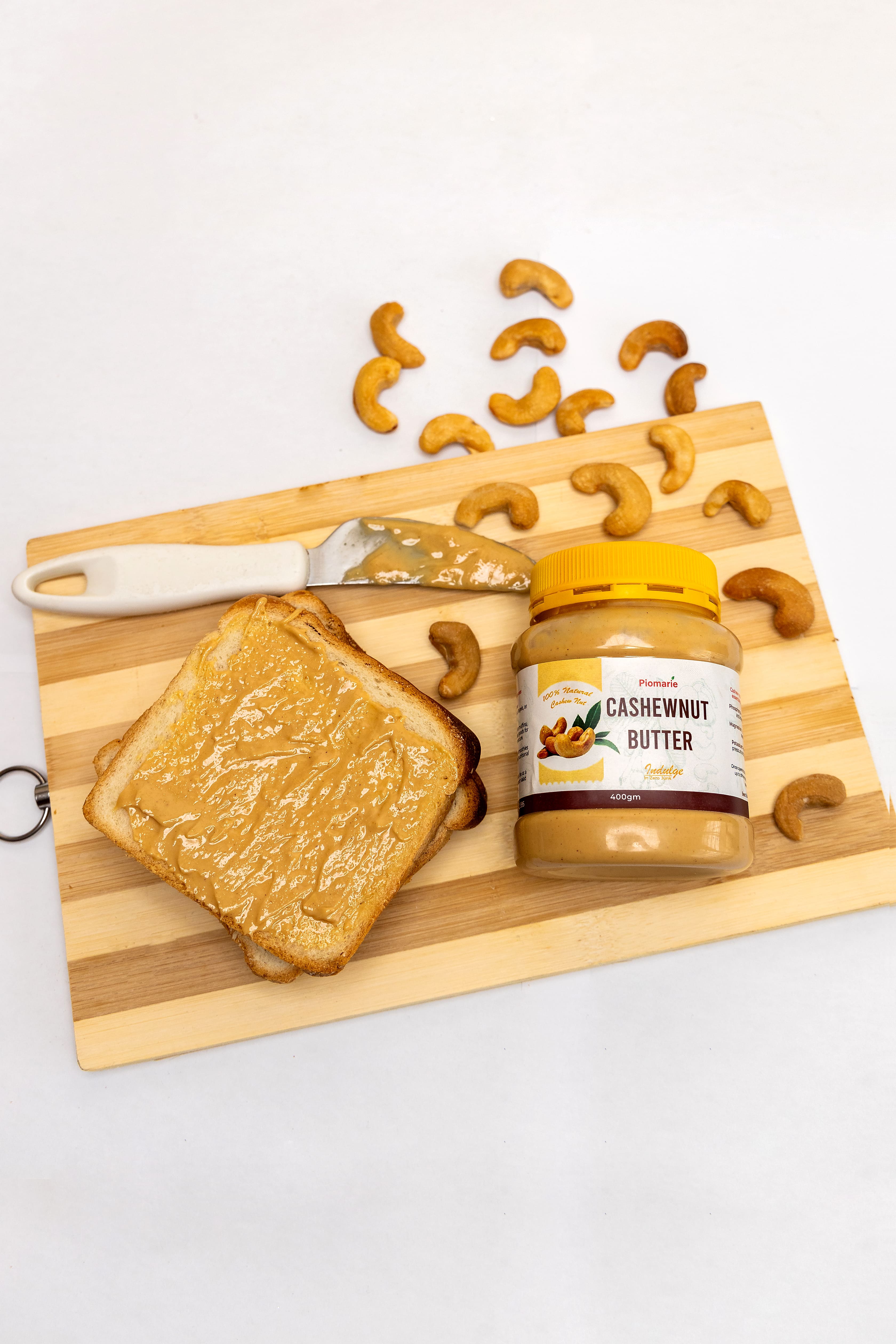 Piomarie Cashew Nut butter - Product Shoot