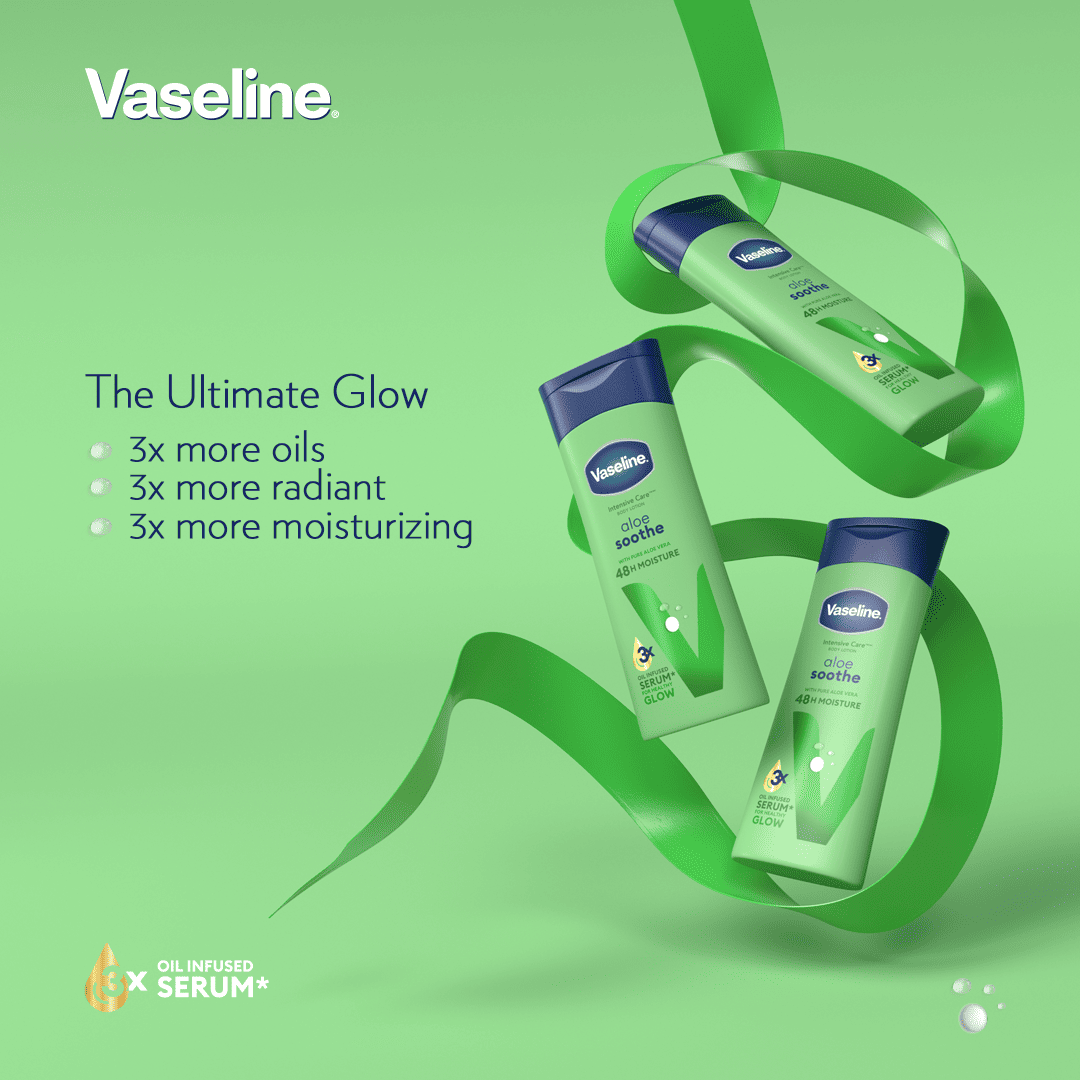Vaseline Product Print Showcase