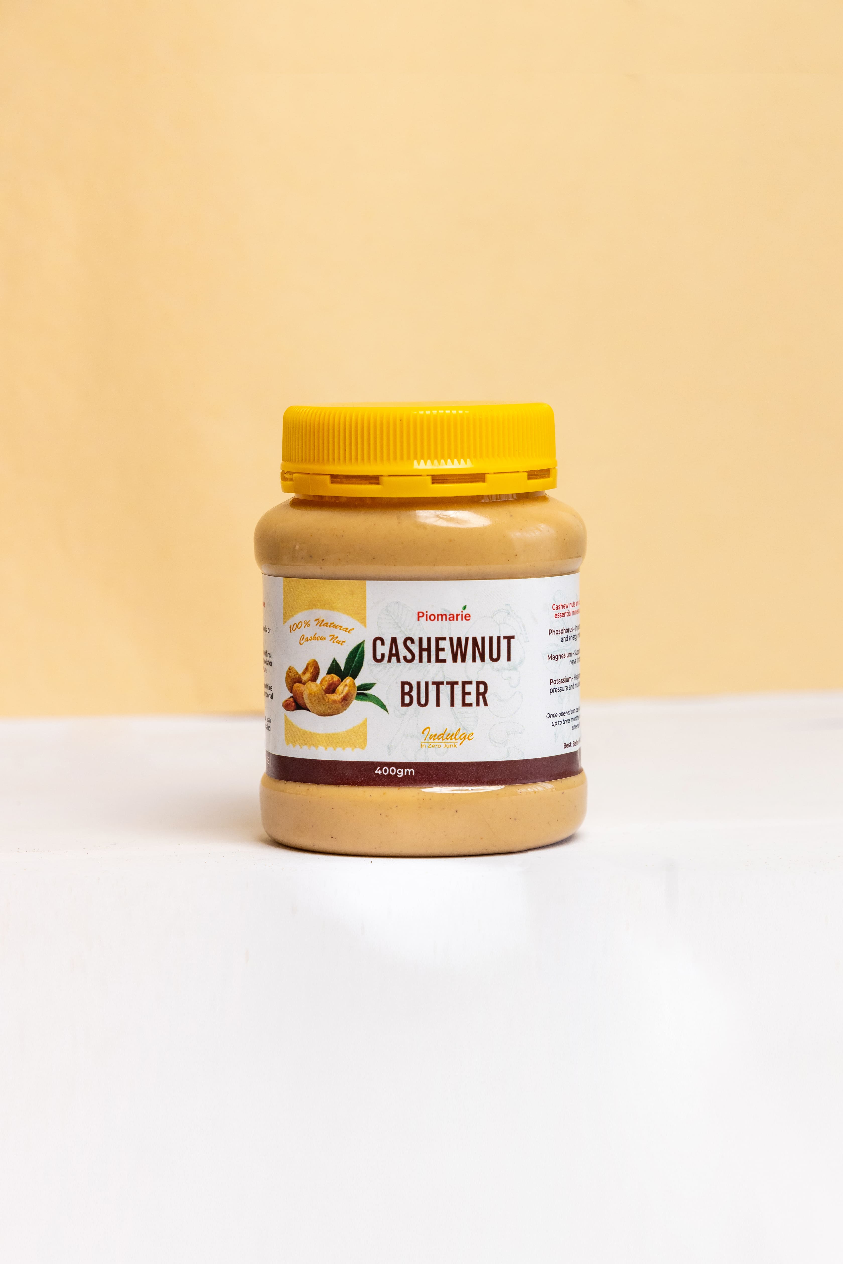 Piomarie Cashew Nut butter - Product Shoot