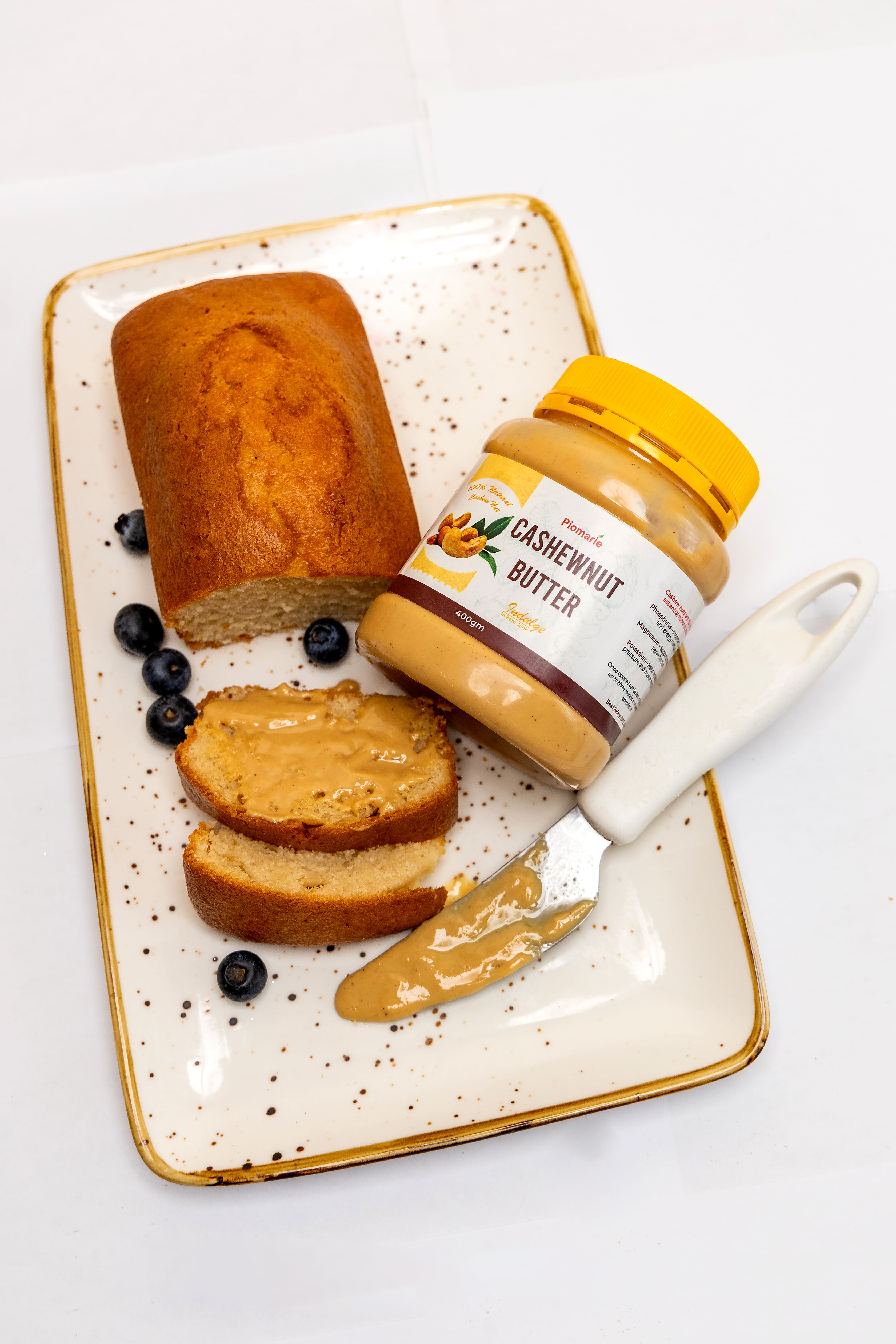 Piomarie Cashew Nut butter - Product Shoot