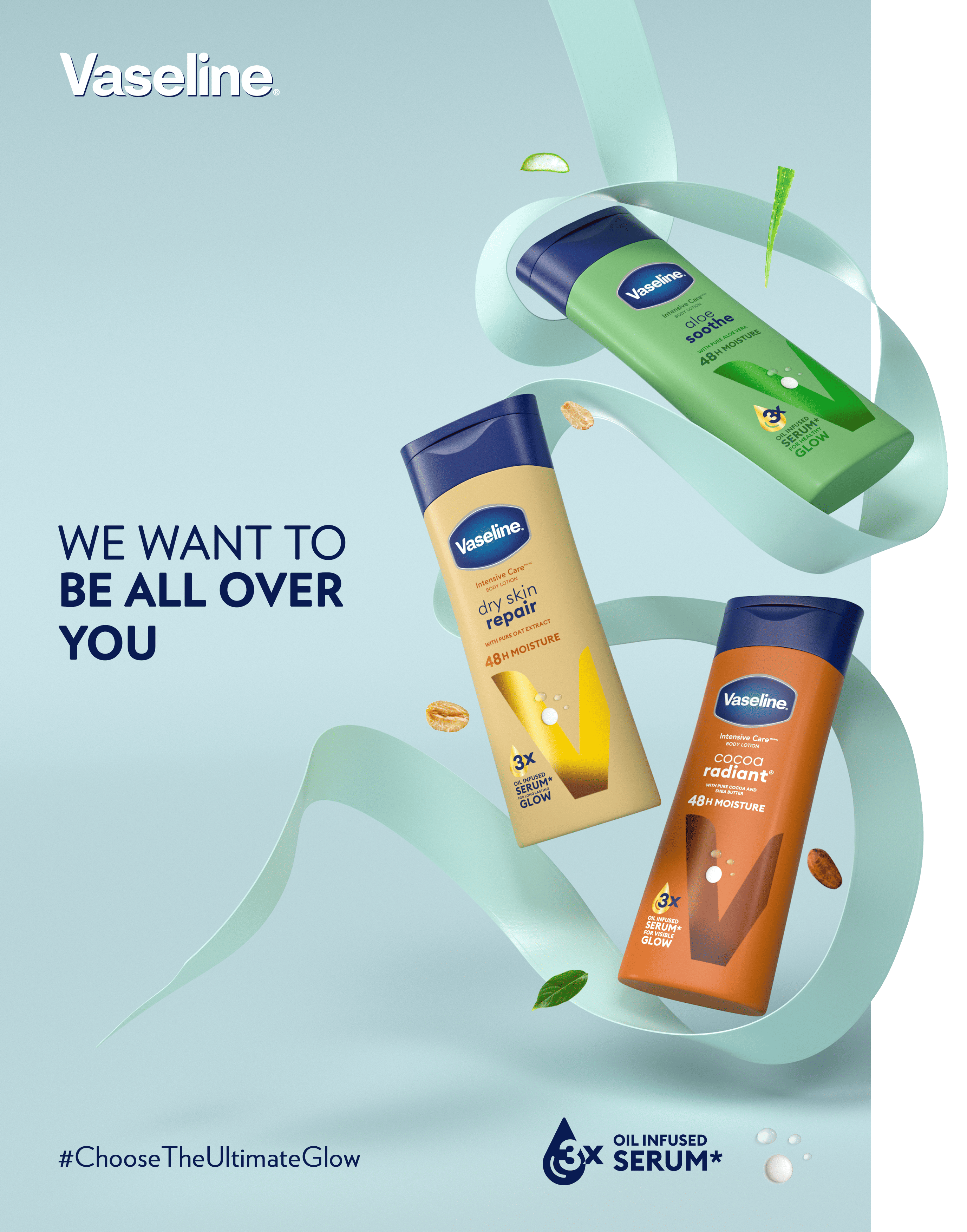 Vaseline Product Print Showcase